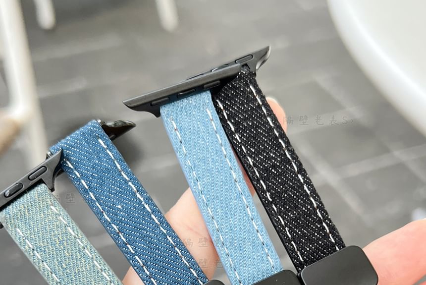 Denim Magnetic Apple Watch Band