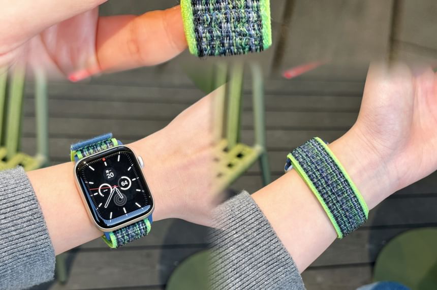 Striped Apple Watch Band