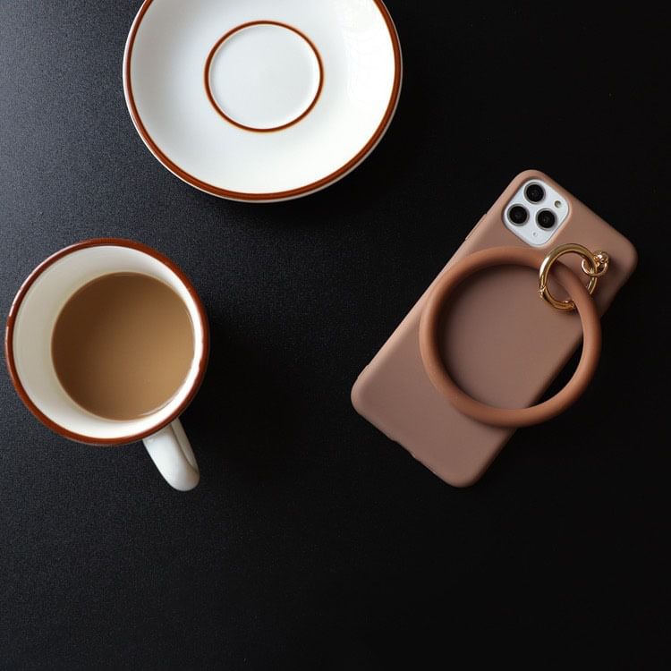 Plain Charm Phone Case Hoop