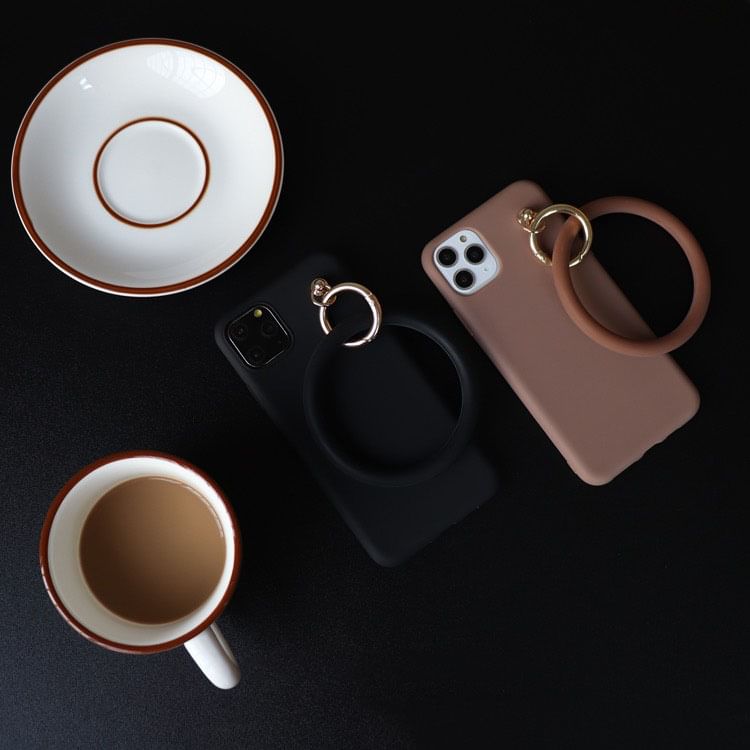 Plain Charm Phone Case Hoop