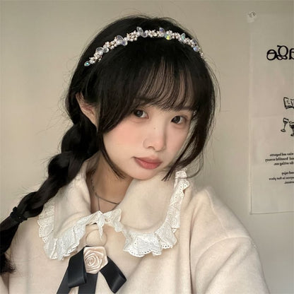 Faux Crystal Rhinestone Headband