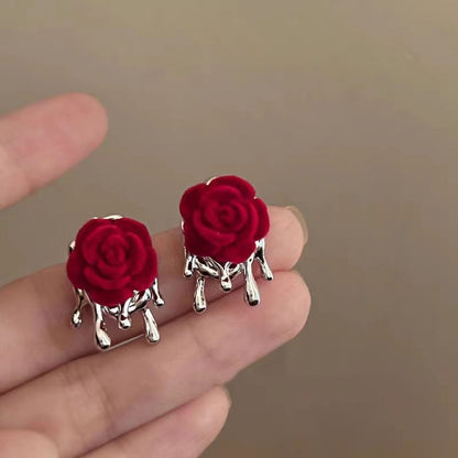 Rose Ear Stud