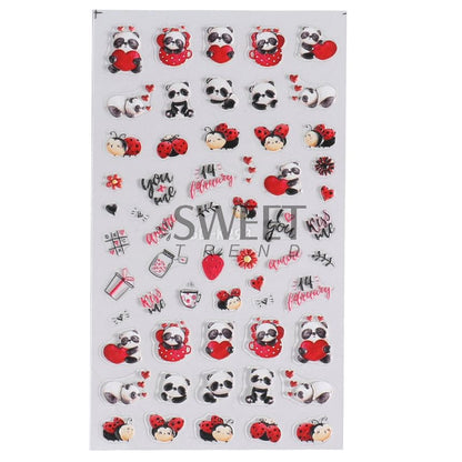 Nail Art Stickers (Various Designs)