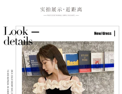 Two Long-Sleeve Cold Shoulder Gown A-Line Tone Evening