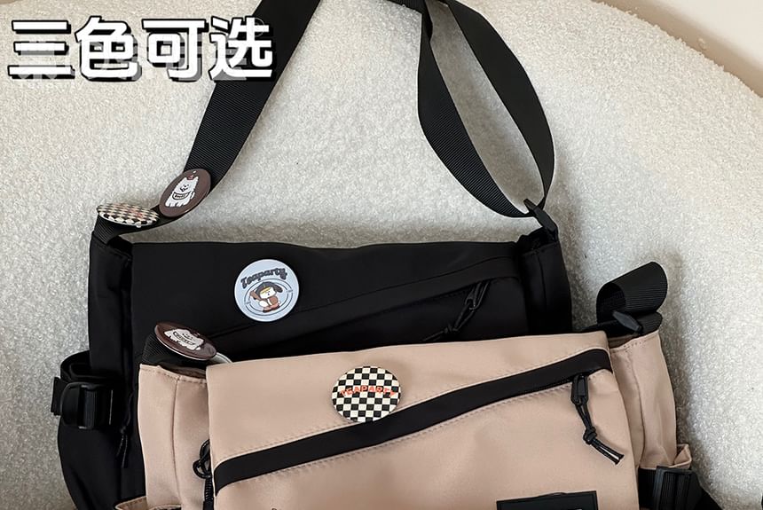 Flap Buckle Messenger Bag