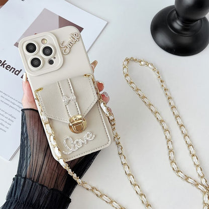 Case Phone Lettering Holder Card