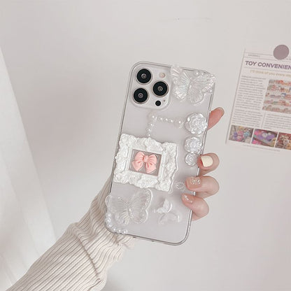 Floral Case Bow Phone