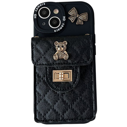 Holder Case Bear Card Phone