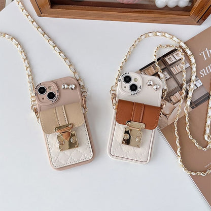 Card Phone Case Buckled Holder