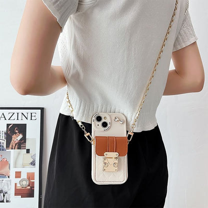 Card Phone Case Buckled Holder