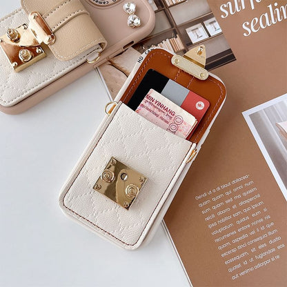 Card Phone Case Buckled Holder
