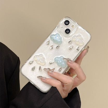 Rain Phone Cloud Starfish Case /