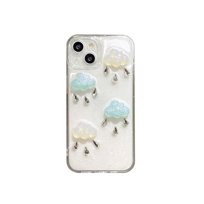 Rain Phone Cloud Starfish Case /