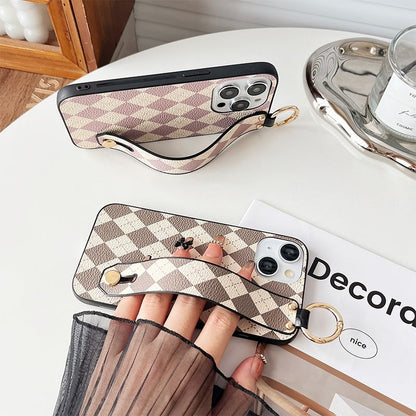Argyle Strap Phone Case