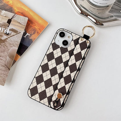 Argyle Strap Phone Case