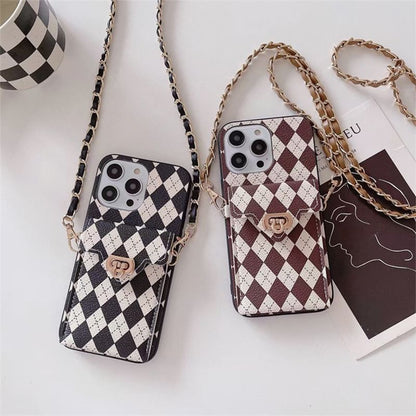 Lanyard Argyle Case Phone