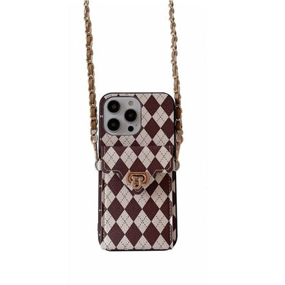 Lanyard Argyle Case Phone