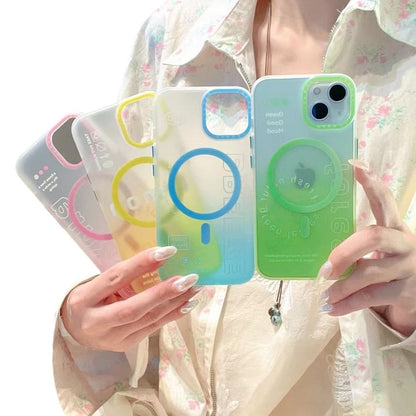 Lettering Gradient MagSafe Phone Case