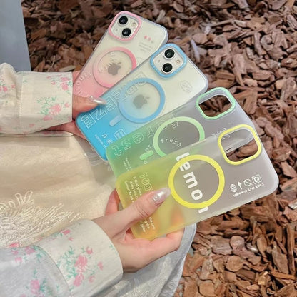 Lettering Gradient MagSafe Phone Case