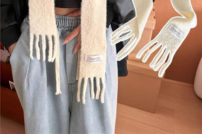 Plain Fringe Scarf