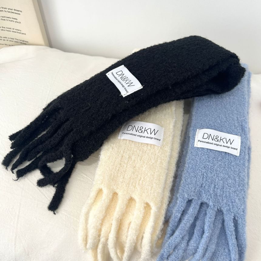 Plain Fringe Scarf