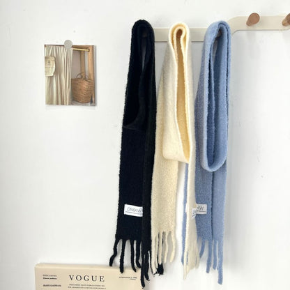 Plain Fringe Scarf