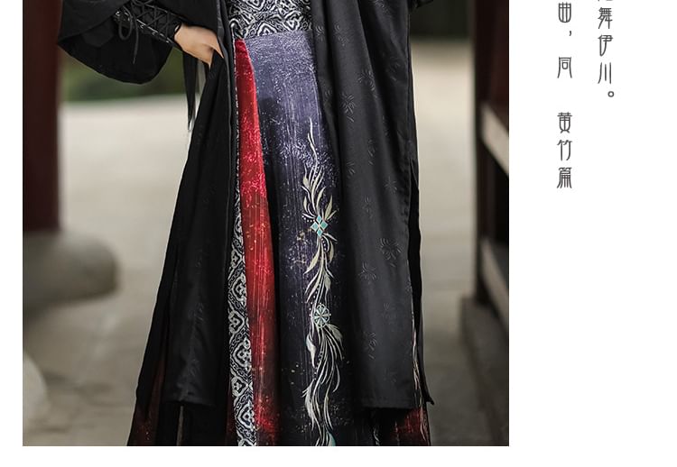 Floral Hanfu Costume Set