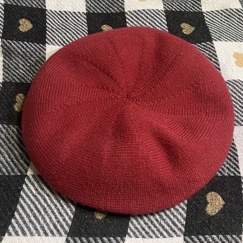 Plain Knit Beret