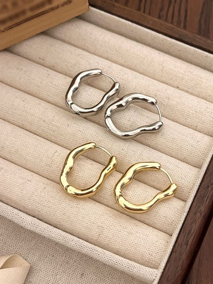 Irregular Hoop Earring