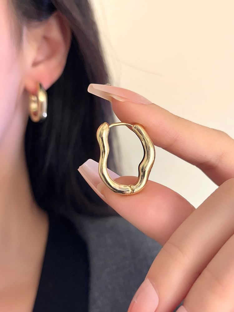 Irregular Hoop Earring