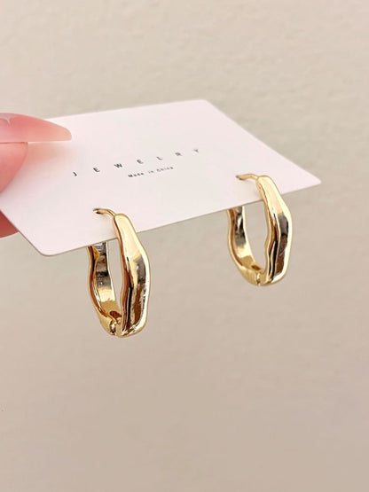 Irregular Hoop Earring