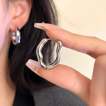 Irregular Hoop Earring