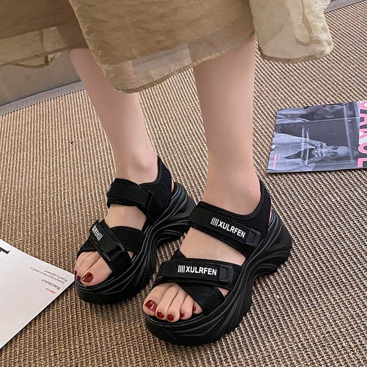 Sandals Adhesive Strap Lettering