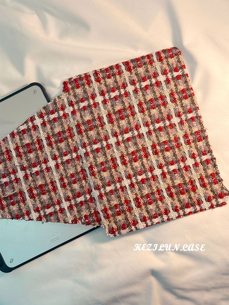 Case Plaid Knit iPad