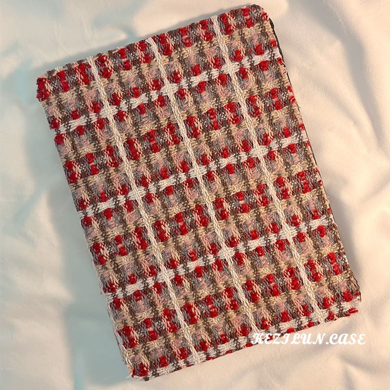 Case Plaid Knit iPad