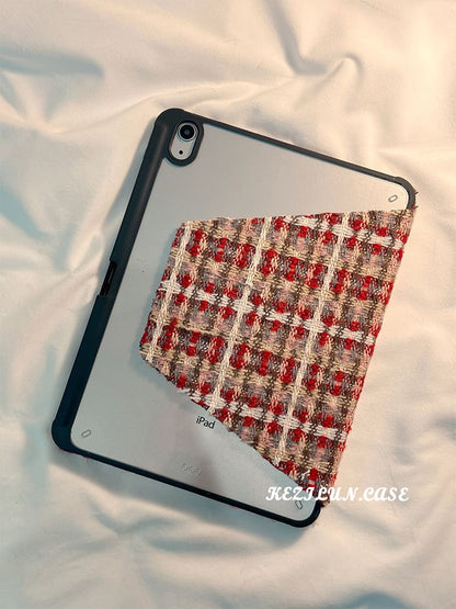 Case Plaid Knit iPad