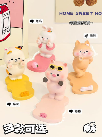 Animal Plastic Desktop Phone Stand (Various Designs)