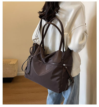 Multi-Pocket Tote Bag