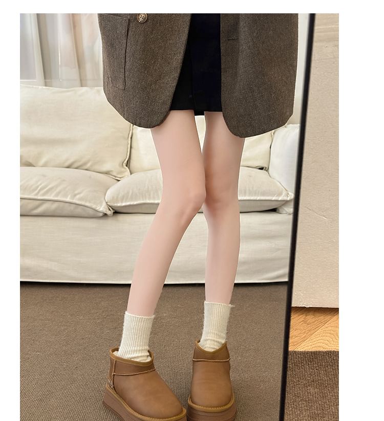 Platform Snow Ankle Boots