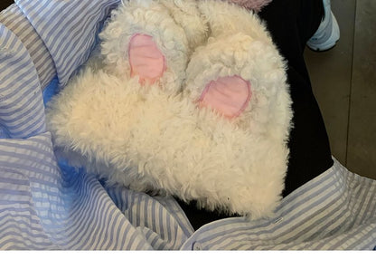 Rabbit Ear Chenille Hat