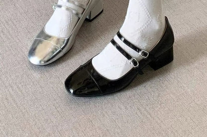 Plain Mary Jane Pumps