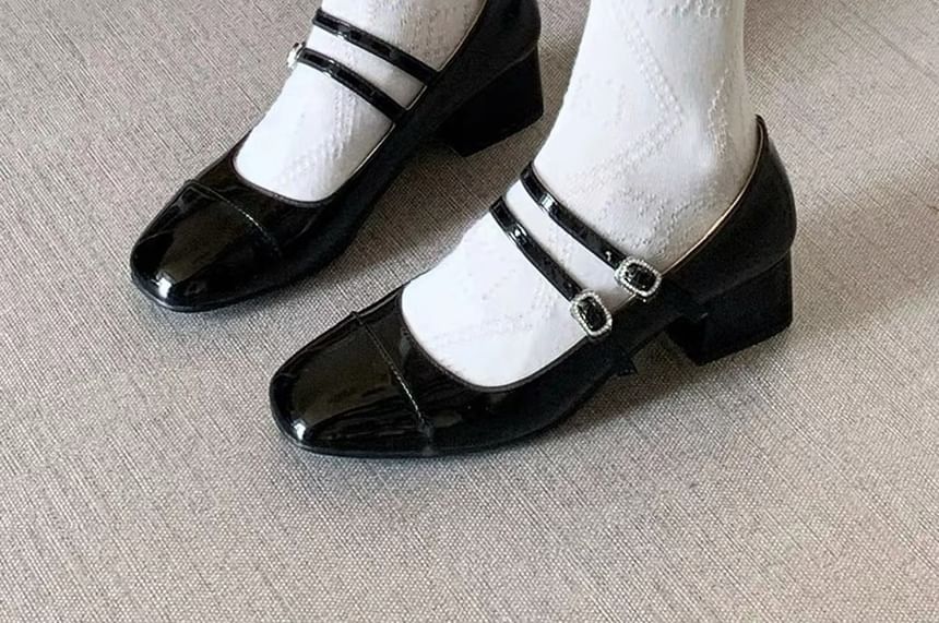 Plain Mary Jane Pumps