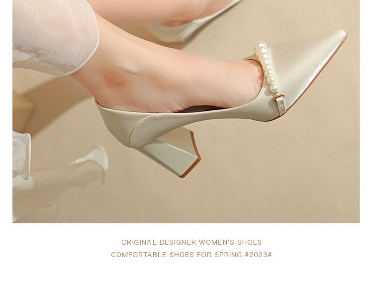 High Heel Pointy Pumps