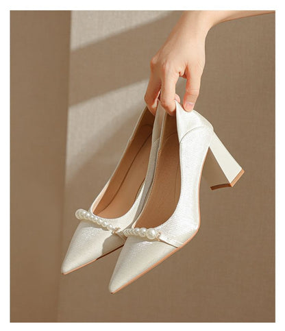 High Heel Pointy Pumps