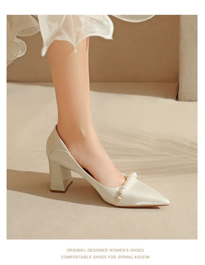 High Heel Pointy Pumps