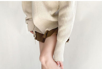 Plain Ribbed Leg Warmers