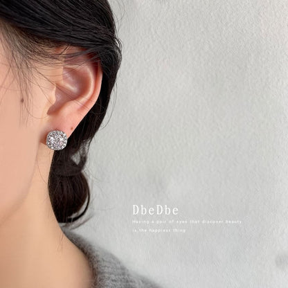 Ear Rhinestone Alloy Cuff
