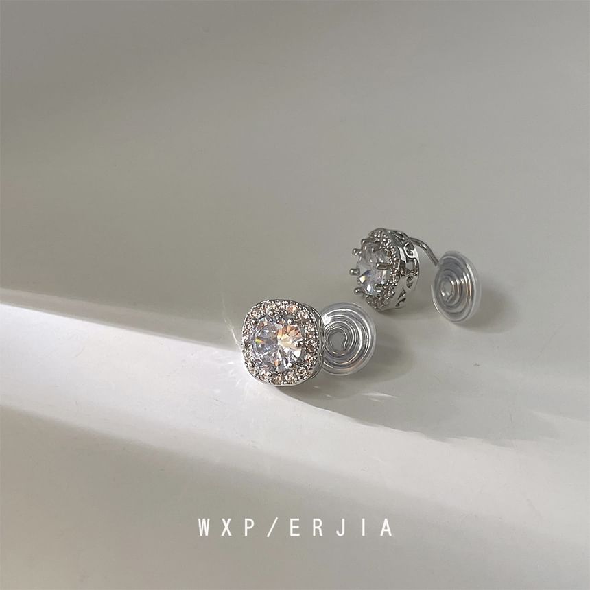 Ear Rhinestone Alloy Cuff