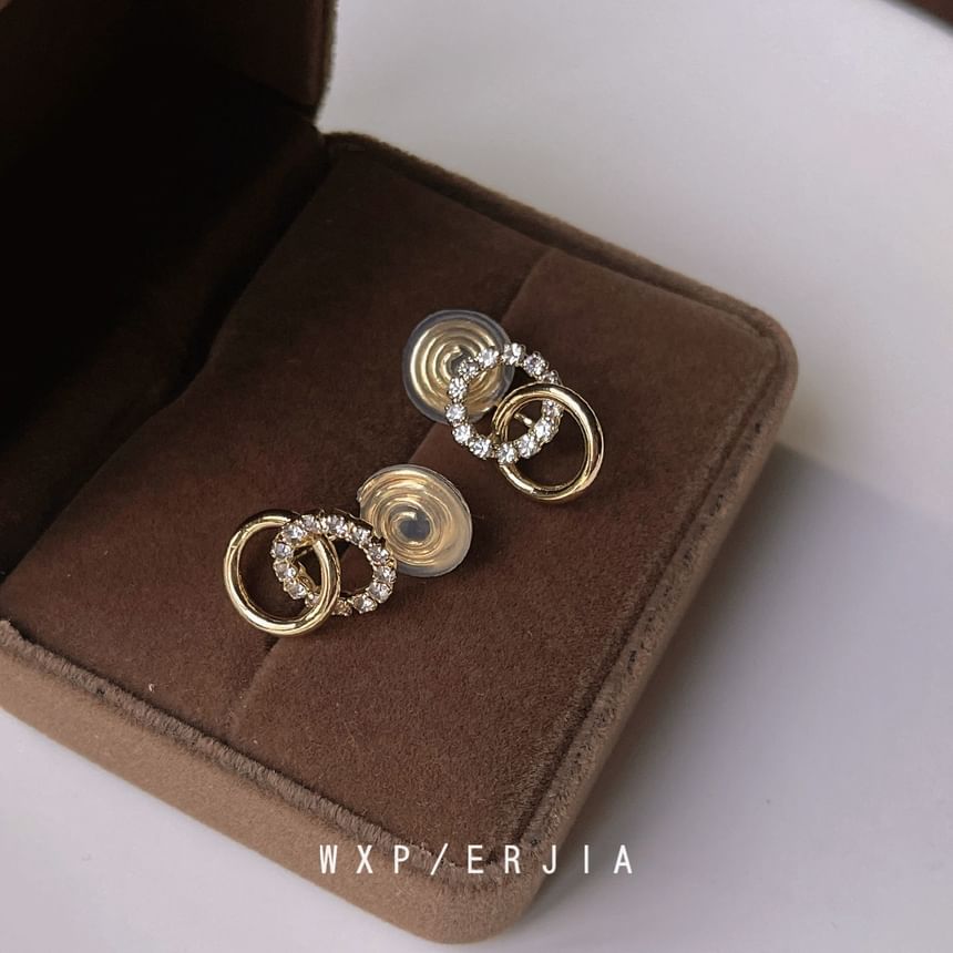 Cuff Hoop Rhinestone Ear Alloy