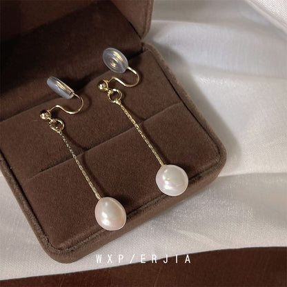 Alloy Ear Dangle Applique Cuff